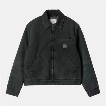 Carhartt WIP Jacket Dayton W Black Stone Canvas